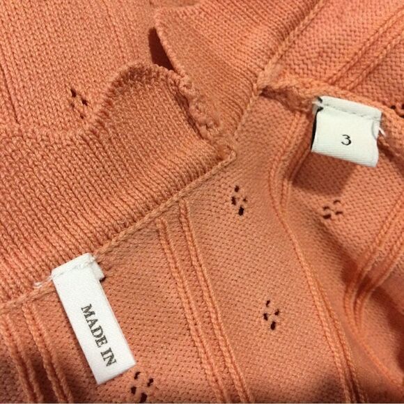 SANDRO Cropped Cardigan With Balloon Sleeves - Picture 8 of 11